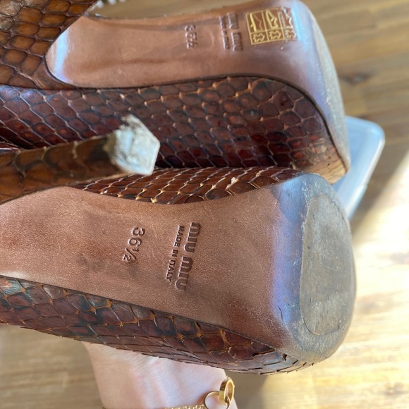 Miu Miu Heels 36.5 - Picture 7 of 7